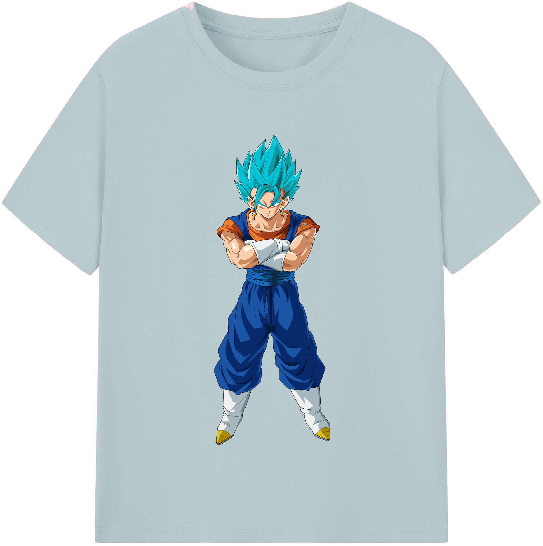 （画像用） ドラゴンボール ベジット DRAGON BALL Vegetto 綿100％半袖Tシャツ（フロントプリント）